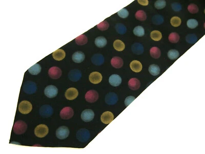 Corbata Alexander Julian Colores Para Hombre Marrón Púrpura Azul Lunares Seda 57" Foto 1 de 4