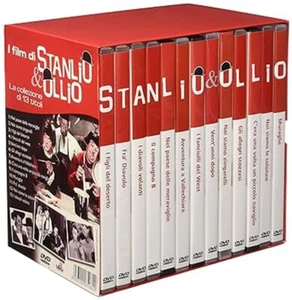 Cofanetto "I film di Stanlio e Ollio" NUOVO NON SIGILLATO, 13 DVD, COMPLETO - Foto 1 di 16