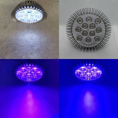 36W PAR38 UV Purple 395nm 420nm 440nm 365nm LED Lamp Light Bulb Curing E26 E27 - Image 1 of 4