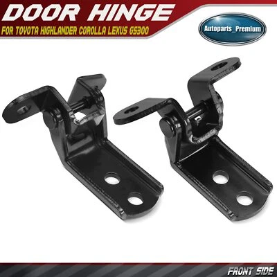 Bisagra de puerta delantera 2 piezas para Toyota Corolla 93-20 Land Cruiser Lexus IS300 Scion iM Foto 1 de 4