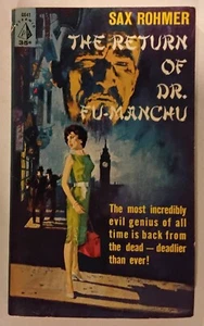 Vintage Pyramid Mystery Paperback THE RETURN OF DR FU-MANCHU 1961 Good Condition - Picture 1 of 3