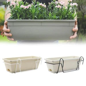 Fioriera per ringhiera per balcone, fioriera per finestra, per giardino, - Foto 1 di 15