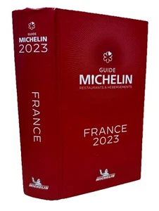 The MICHELIN Guide France 2023 Hardcover Restaurants & Hotels French Ed. Red - Foto 1 di 1