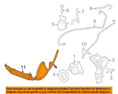 Enfriador de aceite de dirección asistida GM OEM 22950447 Foto 1 de 2