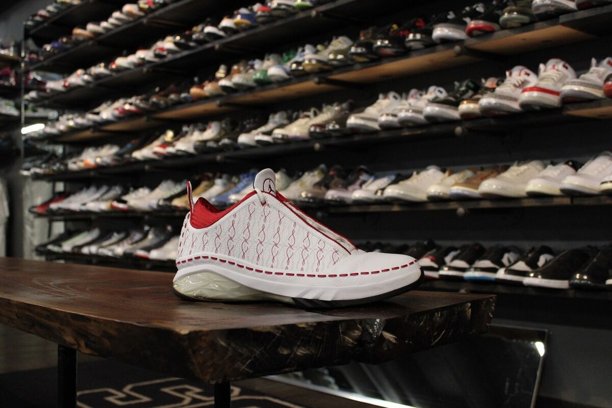 Jordan 23 OG Low White Varsity Red for Sale | Authenticity Jordan 23 OG Low White Varsity Red for Sale | Authenticity
