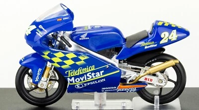 Honda RSR125 Scala 1:24 Toni Elias 2001 Modellino Classe 125 Moto GP - Immagine 1 di 4