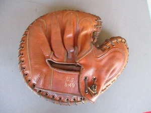 Guanto da softball vintage seconda guerra mondiale 1949 US Military Army, servizi speciali baseball - Foto 1 di 20