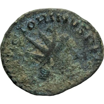 268 – 271 A.D. Gallic Empire Victorinus Coin Antoninianus Southern Mint (MO887-) - Image 1 of 2