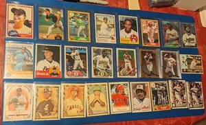 (25) Mix Baseball LOT Ripken Larkin Pujols Nolan Ryan Jackie Robinson HOF + More - Picture 1 of 4