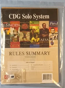 GMT Games: CDG Solo System 1 / Card Driven Games Solo System NIZ Fast Shipping - Picture 1 of 2