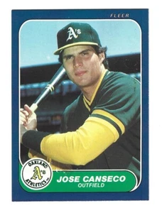 1986 FLEER UPDATE RC #U20 JOSE CANSECO ATHLETICS MINT+ CENTERED - Picture 1 of 1