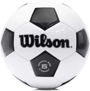 WILSON Traditional Soccer Balls (Black & White) - Picture 1 of 2