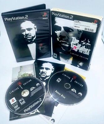 Godfather: The Game -- Limited Edition (Sony PlayStation 2, 2006) CIB W/ Map - Image 1 of 2