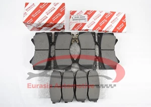 Genuine Factory Lexus LX570 2008-2020 Front and Rear OEM Brake Pads - Picture 1 of 4