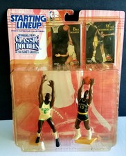 BILL RUSSELL CELTICS & WILT CHAMBERLAIN CLASSIC DOUBLES 1997 STARTING LINEUP EXC