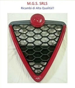 Griglia Scudo Anteriore ALFA ROMEO GIULIETTA Nido d'ape Rossa (2010/2013/2016) - Foto 1 di 3