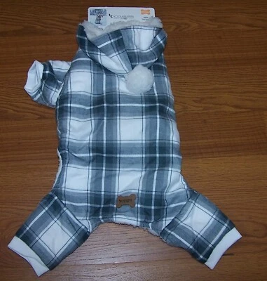 Size M 15-16" Koolaburra by UGG Alfie Sherpa Lined Pet Dog Pajama - Image 1 of 4