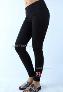 Victoria's Secret PINK Ultimate Yoga Legging Black Rainbow - Picture 1 of 2
