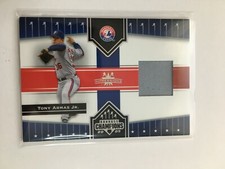 F70972  2005 Donruss Champions Impressions Material #29 Tony Armas Jr. JERSEY 