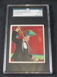 1910 MECCA T218 ORA MORNINGSTAR - WORLD CHAMPION BILLIARD POOL - SGC VG/EX+ - Picture 1 of 3