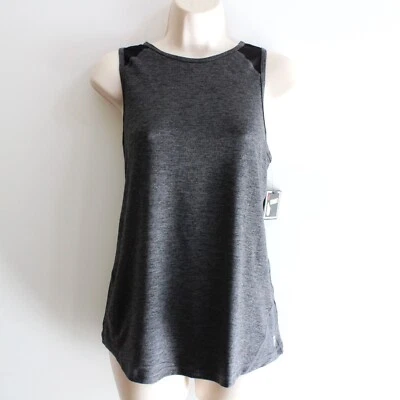 Camiseta sin mangas deportiva Fila para mujer talla L gris negra Foto 1 de 4