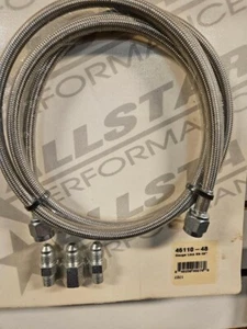 Kit de línea de calibre Allstar Performance ALL46110-48 4 AN 48 pulgadas de largo - 4AN hembra NUEVO - Imagen 1 de 1