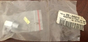 DS245215 DRAG SPECIALTIES CHROME ADAPTER FITTING 1/8” NPT - Picture 1 of 1