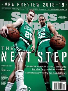 LN Sports Illustrated 2018 Boston Celtics Hayward Al Horford Newsstand No Label - Picture 1 of 1