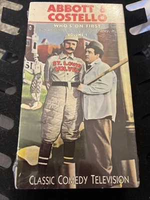 ✅ Abbott & Costello Who's On First Volume 1 VHS 1990 New Sealed - Image 1 of 4