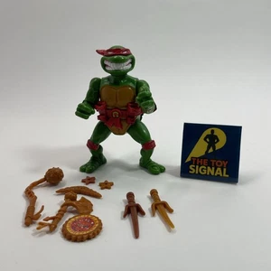 Storage Shell Raphael Teenage Mutant Ninja Turtles 1991 Playmates 99% Complete - Picture 1 of 4