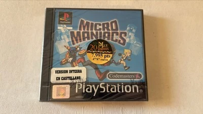 MICRO MANIACS PSX PSone - Nuevo Precintado. Caja con rotura delantera - Imagen 1 de 3