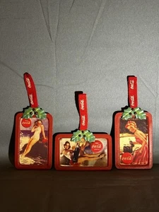 Vintage Coca-Cola Christmas Ornaments - Picture 1 of 4