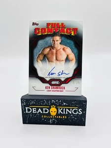 2024 Topps Knockout UFC - Ken Shamrock - Full Contact On Card Auto /25 - Picture 1 of 2