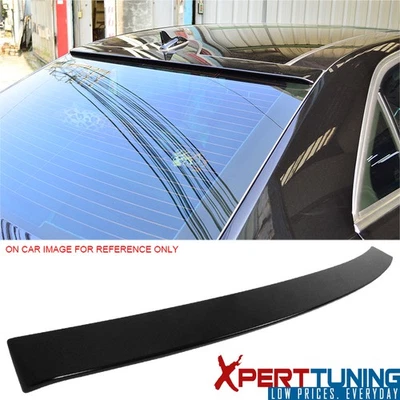 Fits 10-16 Benz E-Class W212 OE Style Rear Roof Spoiler Wing Painted #040 Black Foto 1 de 4