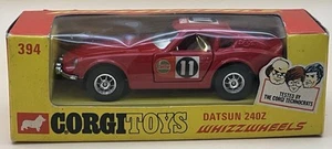 Corgi Toys 394 Datsun 240Z Rally - Red - Whizzwheels - Imagen 1 de 7