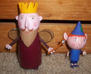 Rare Ben and Holly's Kingdom King Thistle & Elf Ben Figures 3-4" Great Shape! - Picture 1 of 5