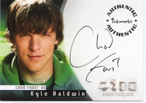 The 4400 Season 1 Auto Autograph Card A-10 Actor Chad Faust as Kyle Baldwin - Picture 1 of 3