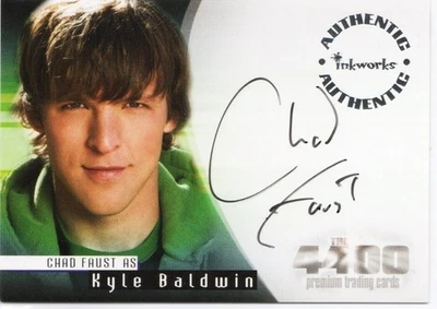 The 4400 Season 1 Auto Autograph Card A-10 Actor Chad Faust as Kyle Baldwin - Image 1 of 3