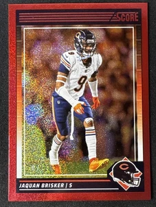 2024 Score Jaquan Brisker Red Sparkle Dots /10 Chicago Bears SSP kostenloser Versand - Bild 1 von 11