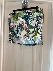 JANTZEN Wrap Front Printed Swim Over-Short NATURE GLOW sz 12 - NEW WITH TAGS! - Picture 1 of 3