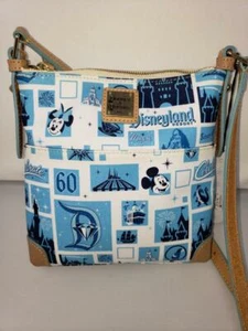 New Disney Dooney & Bourke DISNEYLAND 60TH ANNIVERSARY CROSSBODY DIAMOND RARE - Picture 1 of 5