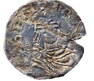 Henry I silver Penny - Quatrefoil Piles 1100-1135 AD Norman Anglo Saxon coin - Picture 1 of 10