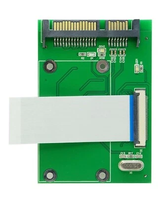 1.8" ZIF/CE HDD SSD Drive to 7+15p 22-Pin SATA male Adapter Converter Card - Image 1 of 4