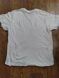 NUEVA Camiseta Lisa Gildan Para Hombre Estilo Suave Hilada en Anillos Algodón Mangas Cortas Blanca 2X - Imagen 1 de 2