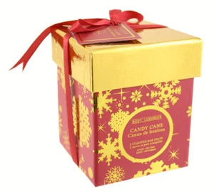 Body Luxuries Candy Cane Square Embossed Soap Set of 3 - Bild 1 von 1