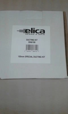 Brand New Elica-DK6/150 Ducting Kit 150mm Special Ducting Kit  1m extension - Image 1 of 2