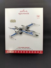 Hallmark 2017 Comic Con Exclusive Star Wars T-70 X-Wing Fighter Ornament