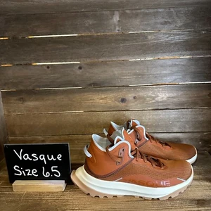 New NWOB Womens Vasque Here Mid Burnt Orange Ankle Hiking Boots Size 6.5 M - Picture 1 of 6