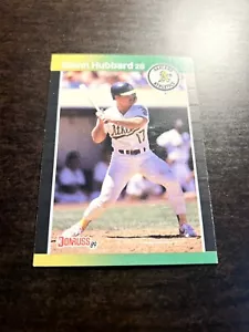 ⚾️1989 Donruss #568 Glenn Hubbard Oakland Athletics C102 - Picture 1 of 14