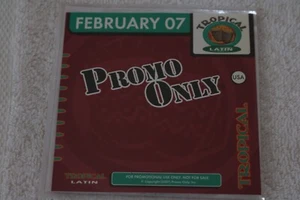 Promo Only Tropical Latin Feb 2007 VG+ USA CD La Sista Tony Dize Jeffrey Marlon - Picture 1 of 2